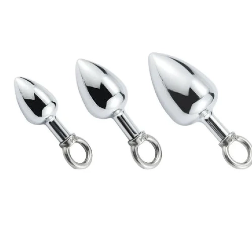 Hook Steel 4663 Set Stainless DiscreetChoice Anal Ring Cock with 0703